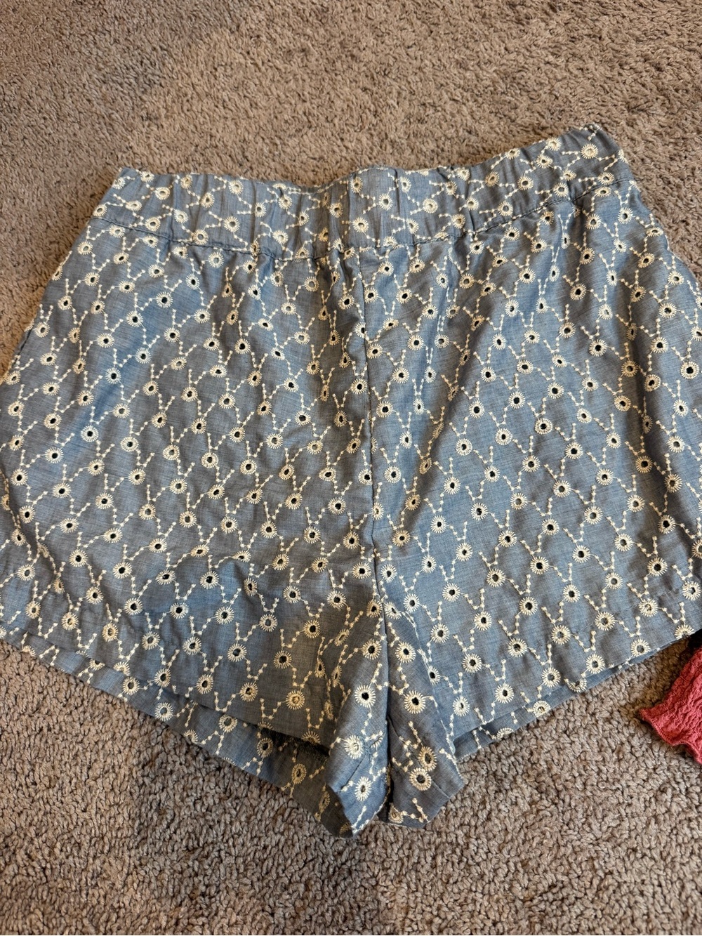 Womens Blue Shorts